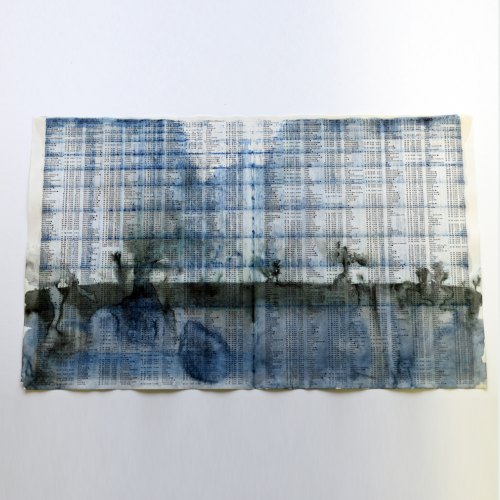 Book of Tides · Map register · Ink, oil, pigments