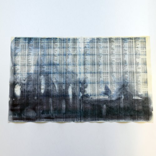 Book of Tides · Map register · Ink, oil, pigments